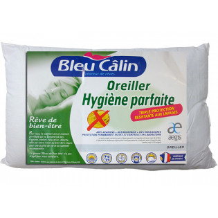 Oreiller rectangle 45x70 hygiène parfaite marque BLEU CALIN